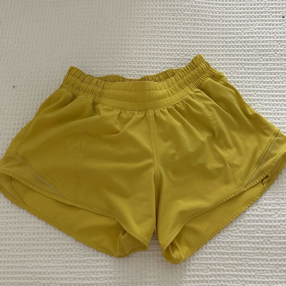 Yellow Lululemon Hotty Totty